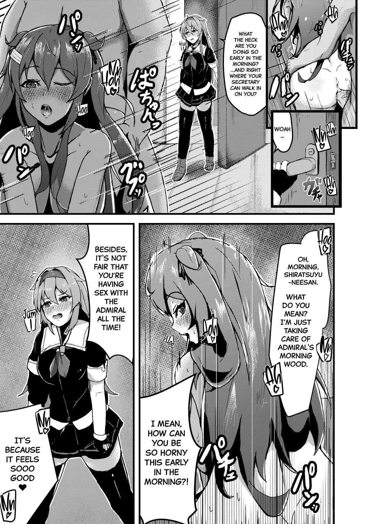 Hentai Manga Comic-You Can Fuck Shiratsuyu-class Shipgirls Whenever You Want-Read-3